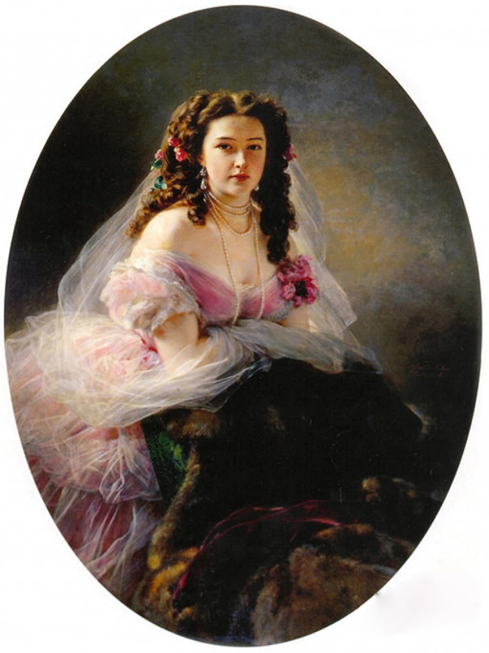 Tableau Portrait de Rimsky-Korsakov impression sur toile 60x90cm