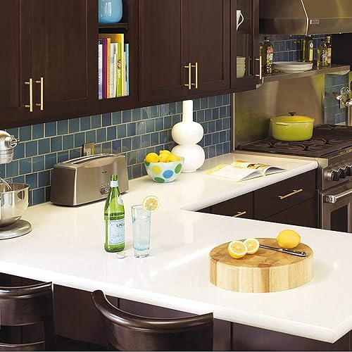 Miniatura 5 de Haliwu Paquete de 30 tiradores dorados para gabinete, tiradores dorados cepillados, tiradores dorados de acero inoxidable, accesorios de cocina