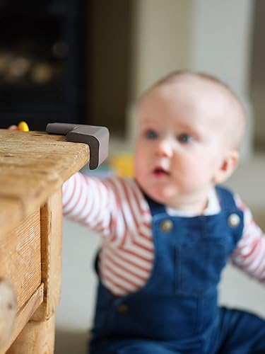 Miniatura 12 de Prince Lionheart Protector de chimenea con dos protectores de esquina, suaviza los bordes con estos protectores de esquina, protector de cabeza de