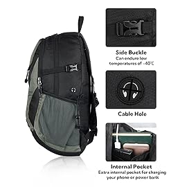 WATERFLY Lightweight Packable Hiking Backpack: 30L Foldable Travel Daypack Ultralight Camping Day Pack for Woman Man