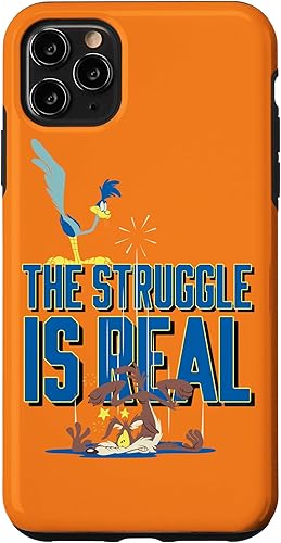 Vista 28 de Funda para iPhone 13 Looney Tunes Roadrunner la lucha es real