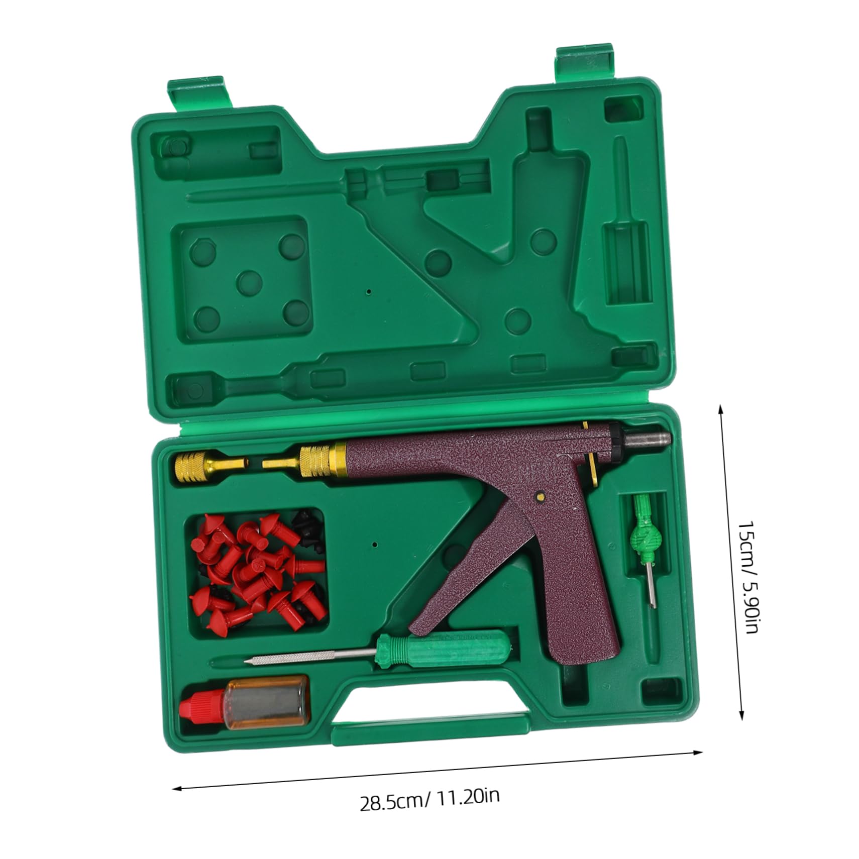 STOBAZA 1 Set Vacuum Tire Repair Kit Sealant Bike Tire Motorcycle Repair Kit Tire Tool for Motorcycle Repairing Tools for Tire Motorcycle Tire Repair Kit Fix Motorcycle Tire Tools Oil