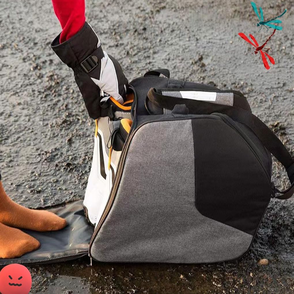 Torby na buty narciarskie Zimowa torba outdoorowa, wodoodporny sprzęt narciarski, akcesoria do przechowywania butów narciarskich, akcesoria do snowboardu, wytrzymałe torby plecak narciarski