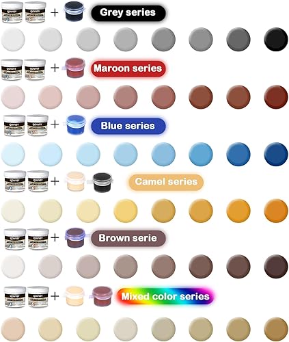 Miniatura 2 de Kit de reparación de encimera de cuarzo para azulejos y fibra de vidrio (color a juego), kit de reparación de granito y bañera, kit de reparación de