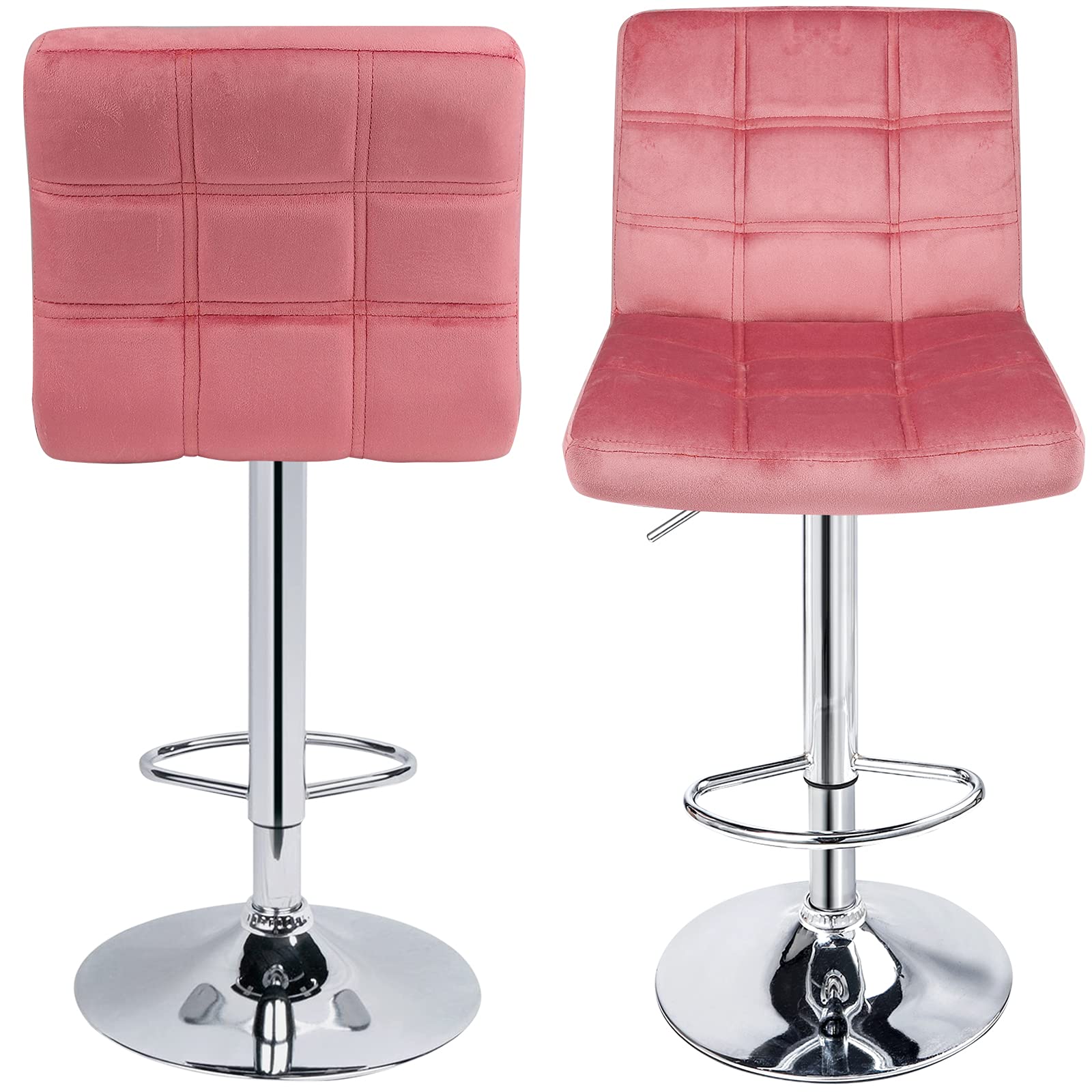 Leopard Outdoor Products Modern Square Adjustable Bar Stools