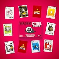 Vista 6 de Exploding Kittens - Juego de cartas NSFW para adultos y adolescentes, un juego de cartas de ruleta rusa (el paquete puede variar)