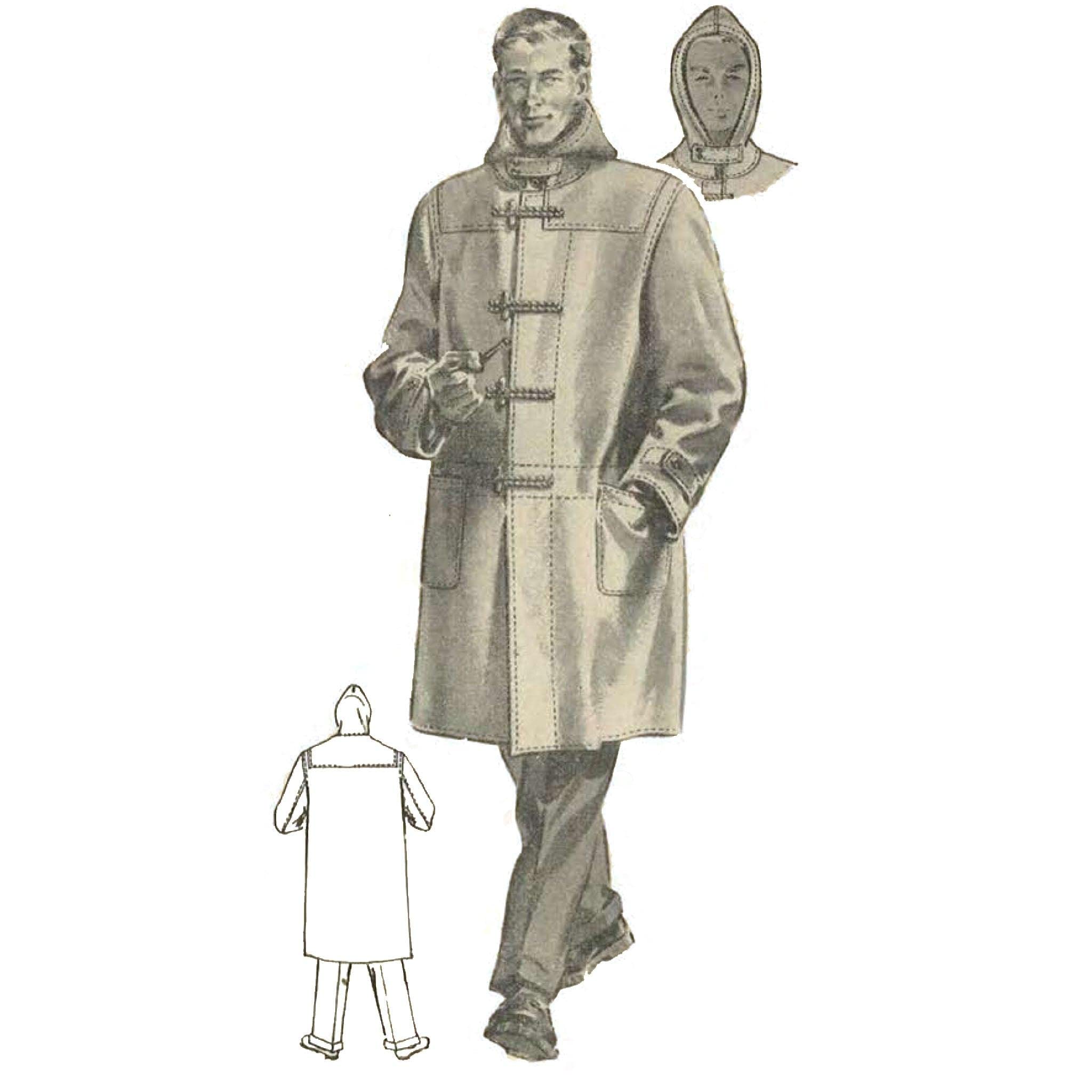 ジャケット・アウター rito structure GRID-PATTERN DUFFLE COAT 618nB5jMWNL._UF350,350_QL80_.jpg