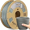 OVERTURE TPU High Speed Filament 1,75 mm, Flexible 95A TPU Roll, bobine de 1 kg (2,2 lb), Précision Dimensionnelle +/- 0,02 mm, Pour Imprimante 3D (HS Gris)