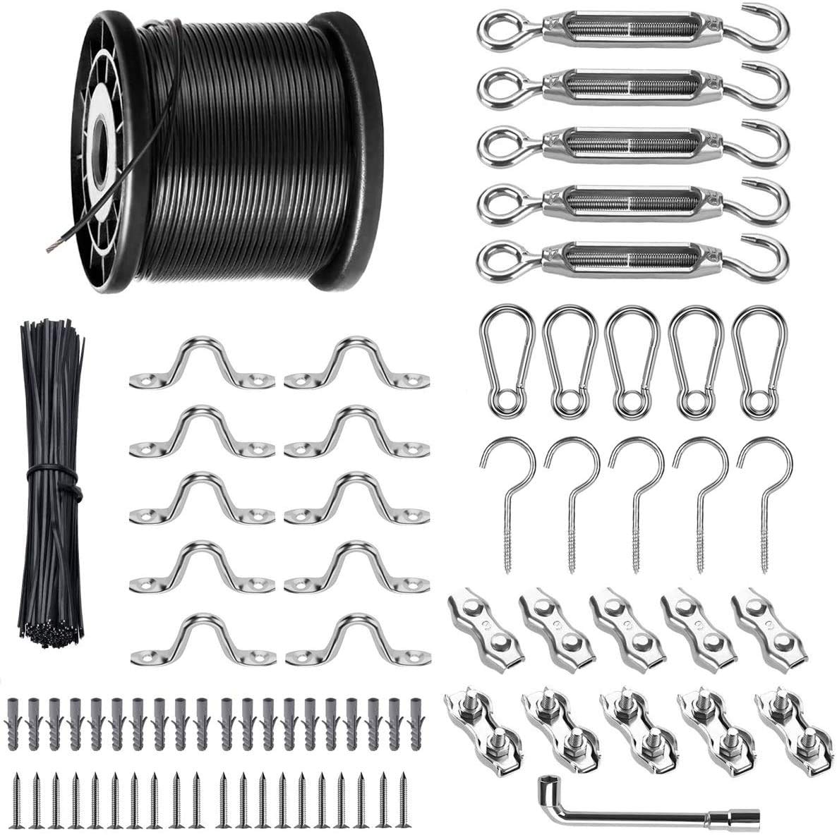 Buy TooTaci Outdoor String Light Hanging Kit, Globe String Light