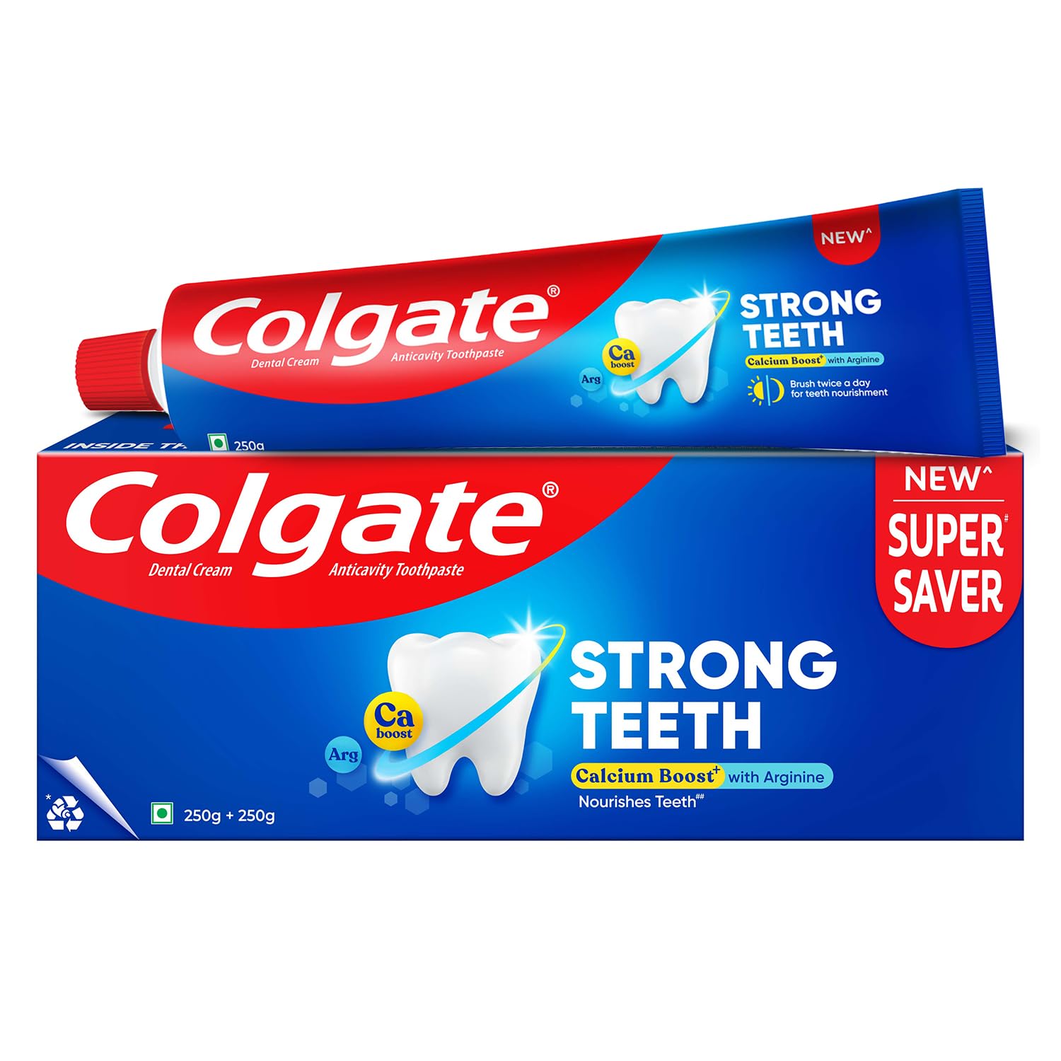 Colgate Strong Teeth Toothpaste, 500G, India S No: 1 Toothpaste Brand, Calcium-Boost Tooth Paste For 2X Stronger Teeth, Whitens Teeth, Fresh Breath & Prevents Cavities (Combo Pack Offer).. Colgate Strong Teeth Toothpaste, 500G, India S No: 1 Toothpaste Brand, Calcium-Boost Tooth Paste For 2X Stronger Teeth, Whitens Teeth, Fresh Breath & Prevents Cavities (Combo Pack Offer)..