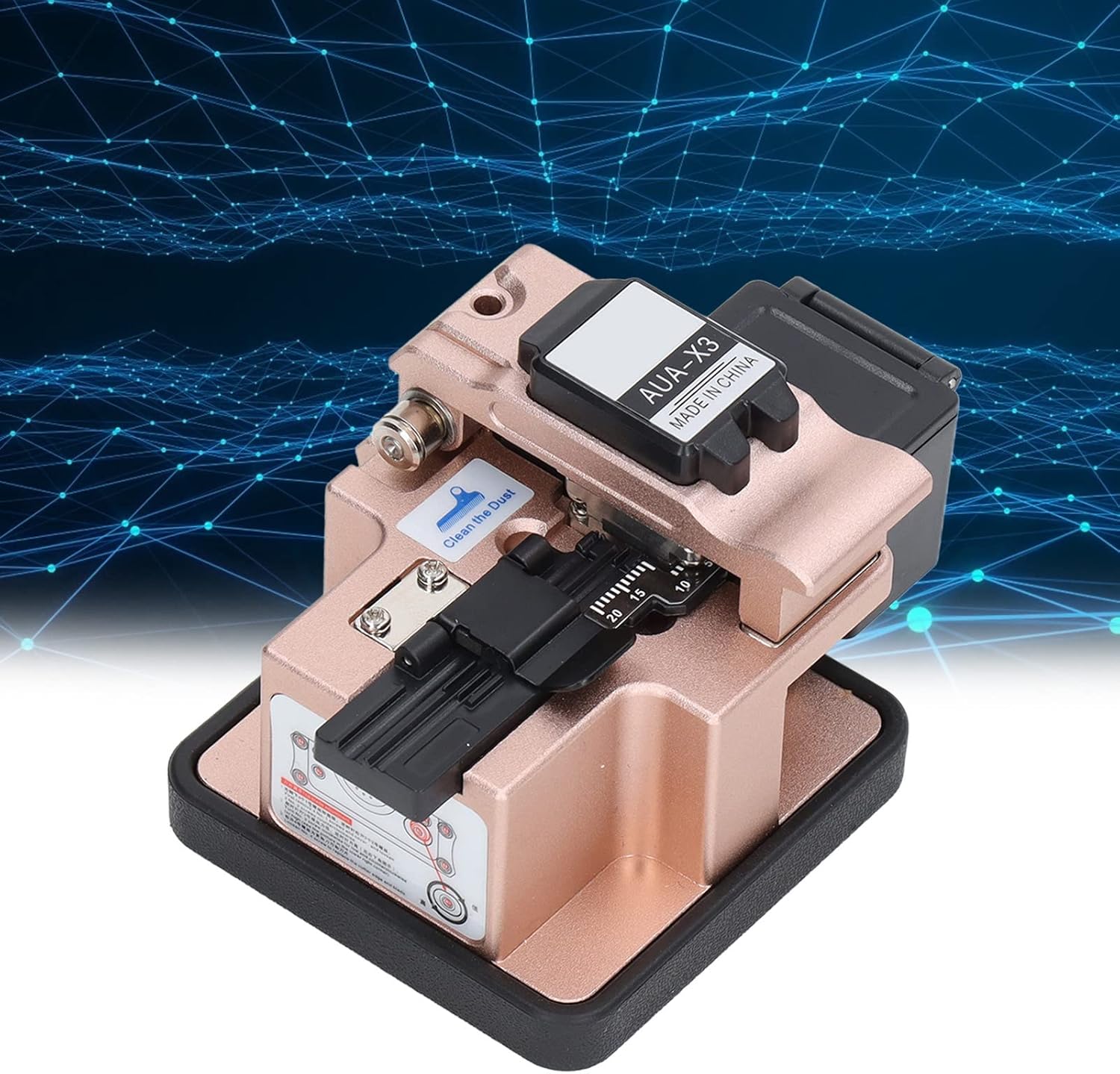 BTC(に住む) 高精度ファイバーカッター 自動復帰光ケーブル 冷間接続ツール レンチ付き (Gold)  増大するデータトラフィックを繋ぐ光ファイバ融着接続機。グローバルリーダーへの道（2） | 住友電工