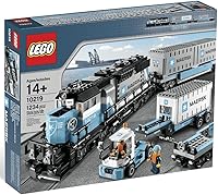 Vista 1 de Lego, Creador de trenes Maersk 10219 (suspendido por el fabricante)