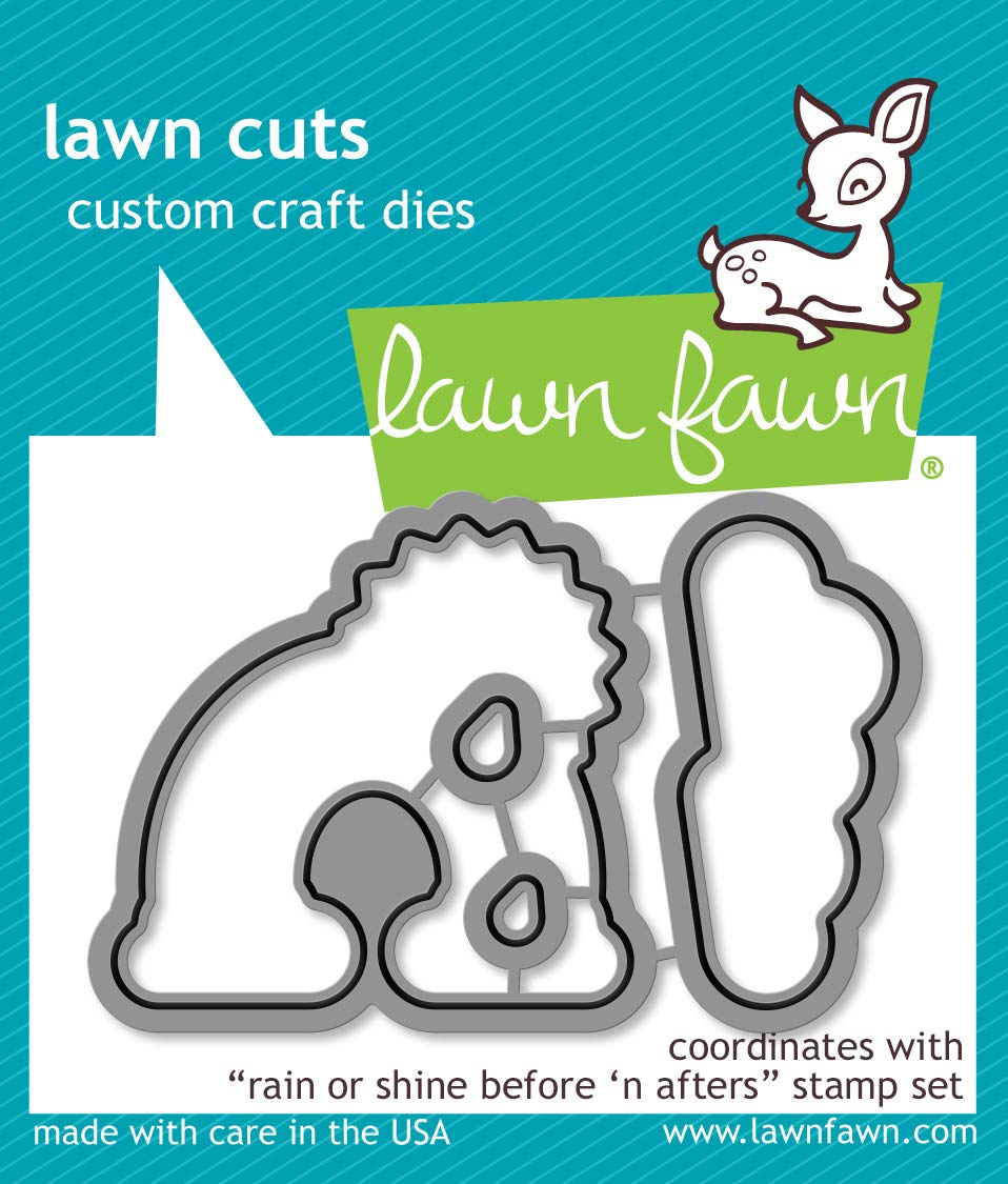 Lawn Fawn Rain Or Shine Before 'N Afters - Lawn Cuts Custom Craft Dies