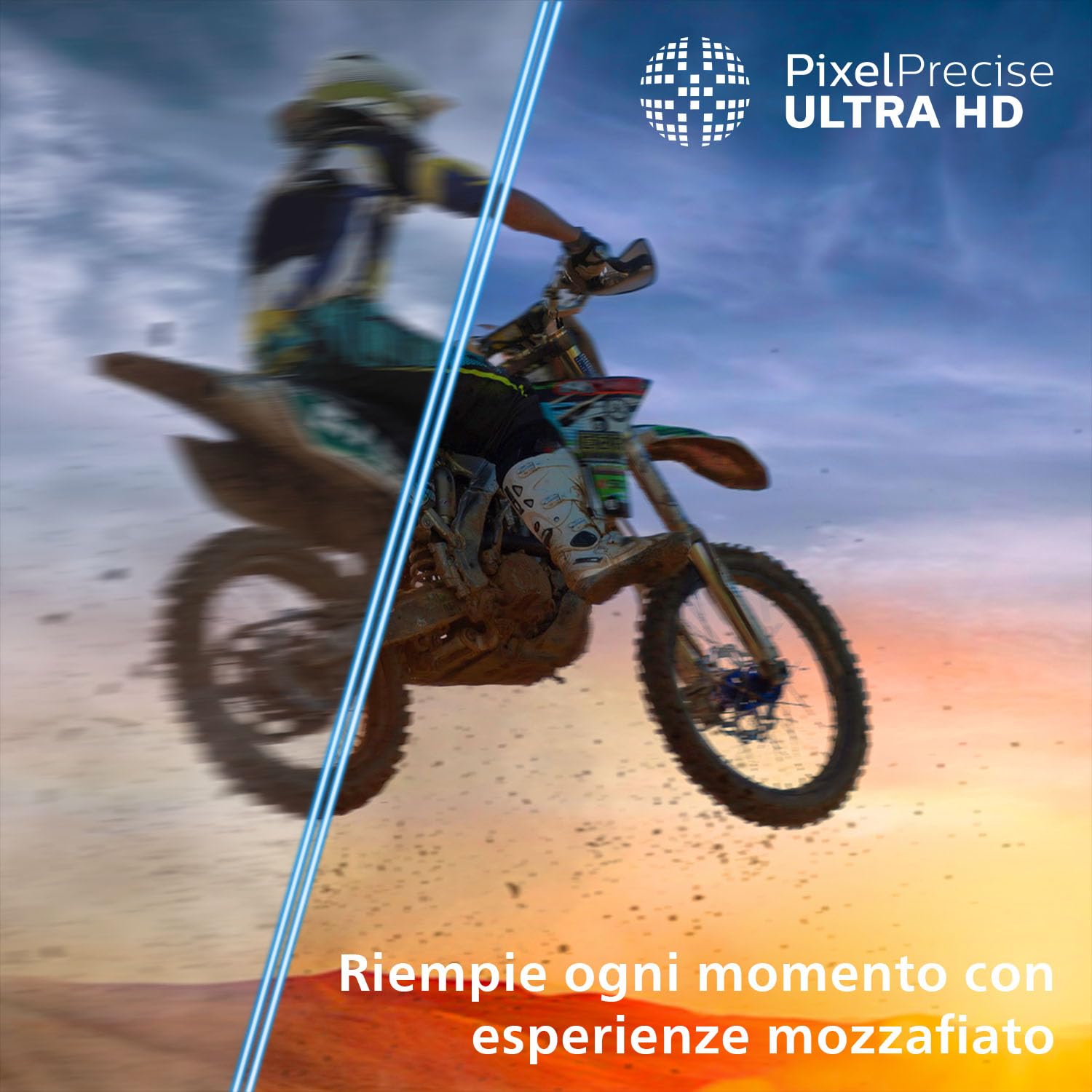 Philips Ambilight 43PUS8200 4K LED Smart TV - Display 43’’ con piattaforma Titan OS, Pixel Precise Ultra HD e Dolby Atmos Sound - Funziona con Alexa e Google Voice Assistant