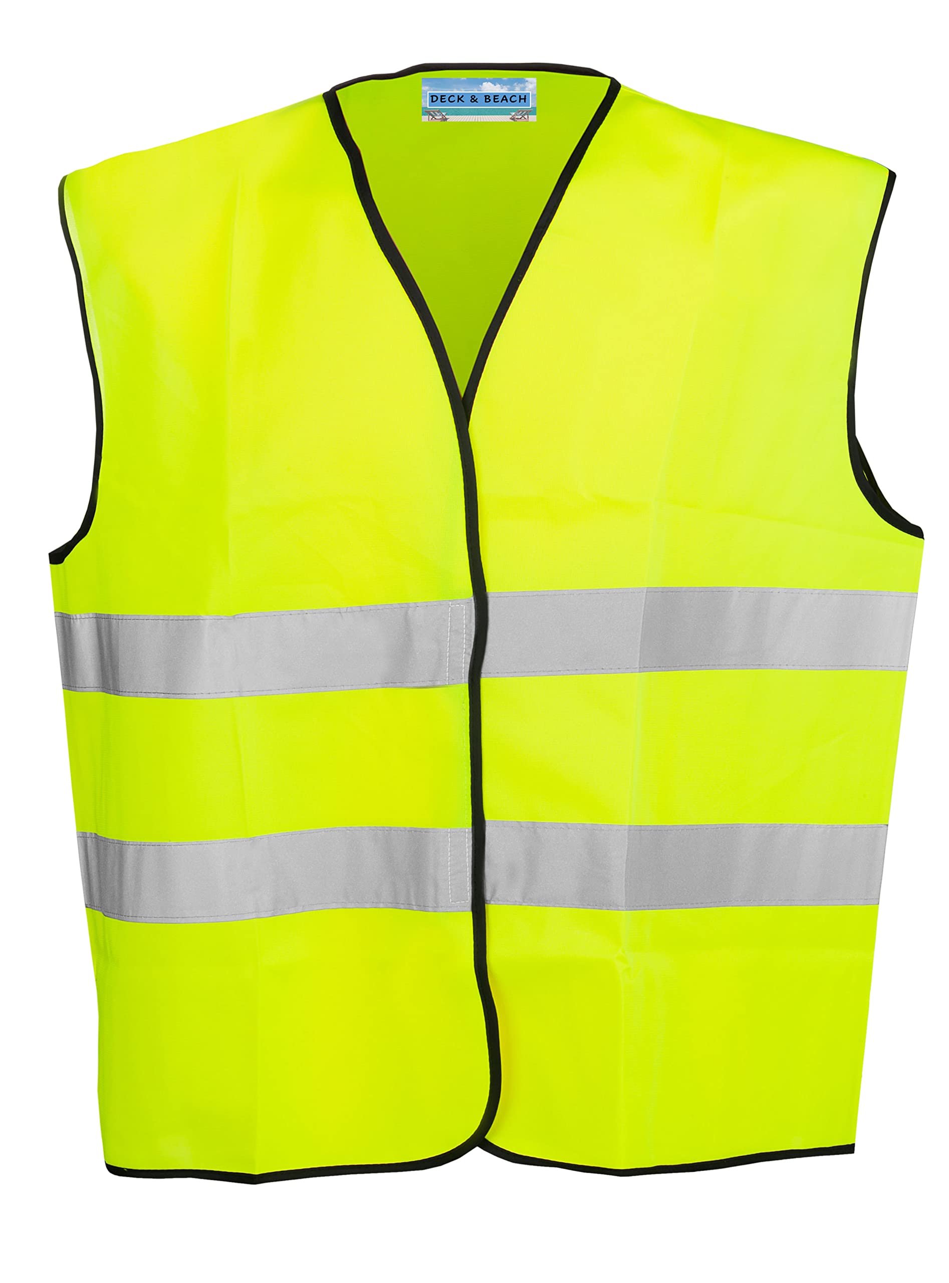 Children High Visibility School Safety Vest Waistcoat Jacket (1 Pack, 7/9 Years)