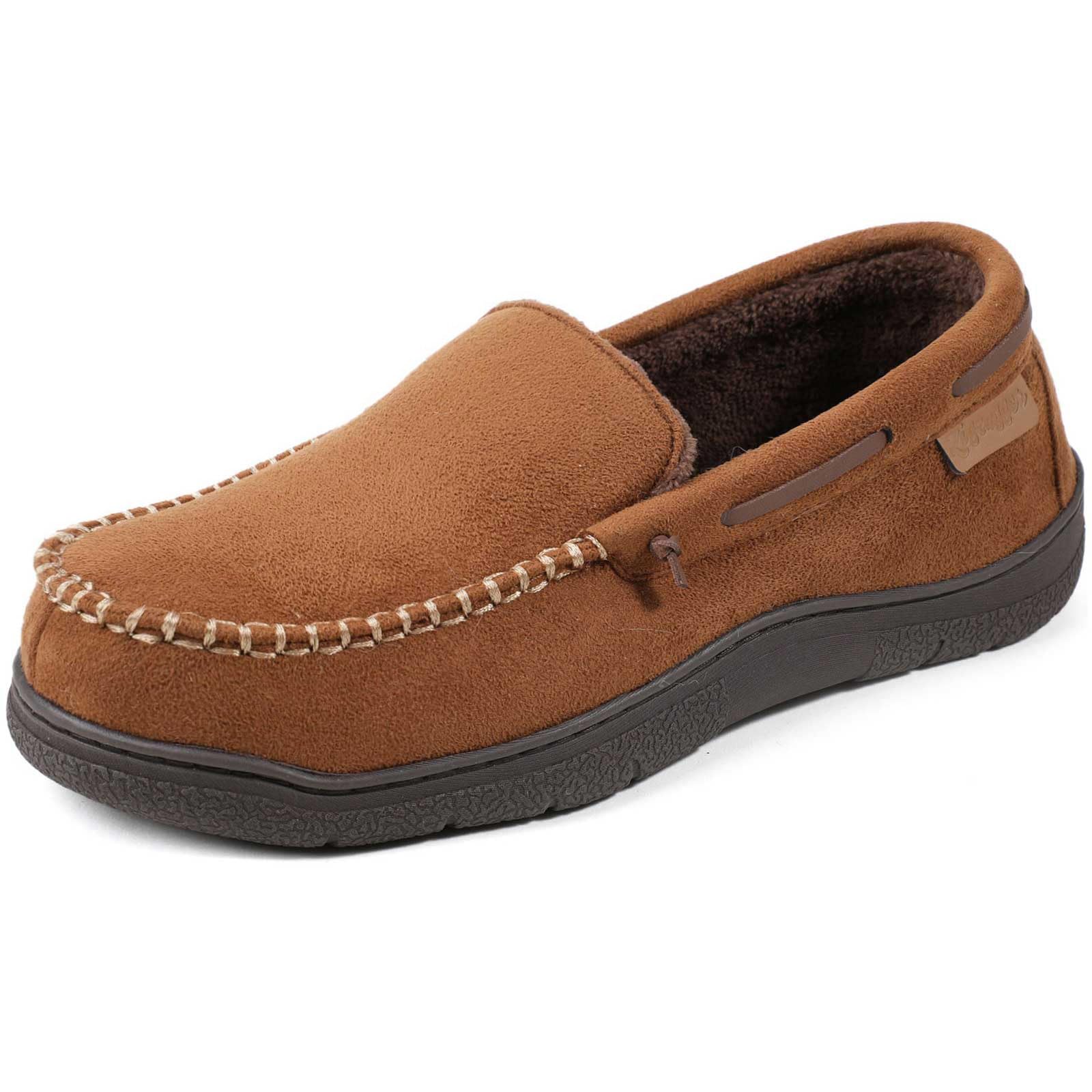 Zigzagger Men's Moccasin Slippers