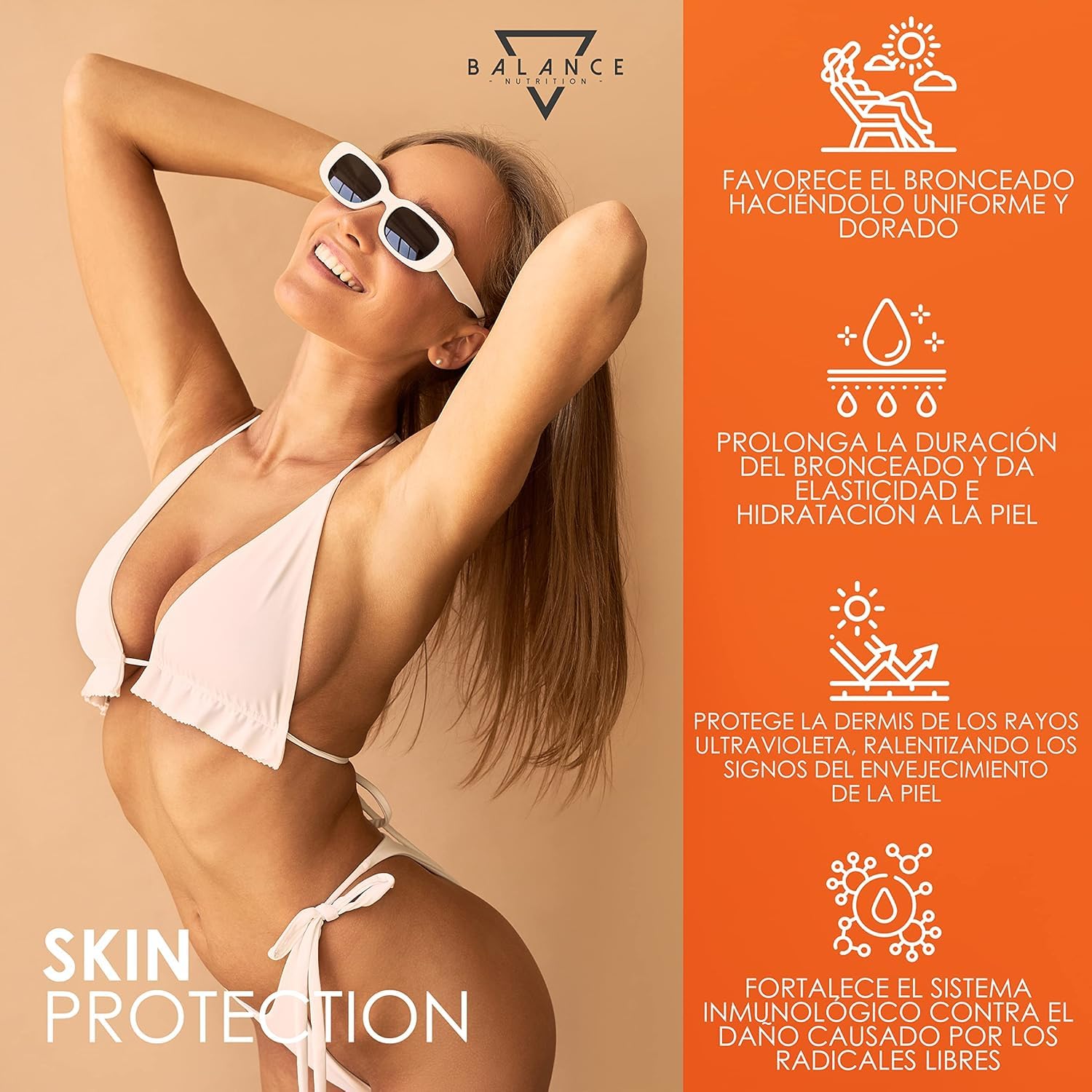 ACELERADOR BRONCEADO - 240 COMPRIMIDOS (Suministro para 8 Meses) | Betacaroteno Capsulas | Betacaroteno para un Bronceado Fuerte, de Extracto de Zanahoria | 100% natural