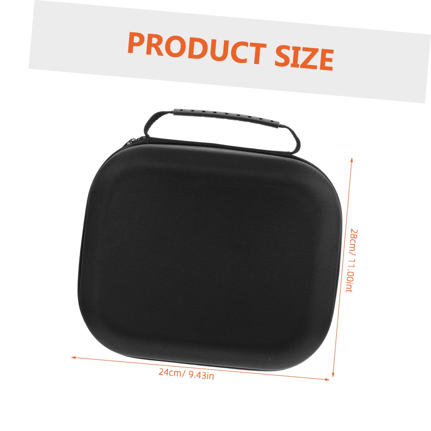 TEHAUX Borsa Protettiva per Occhiali VR in EVA Antishock Portatile per Viaggio e Vita Quotidiana Nero