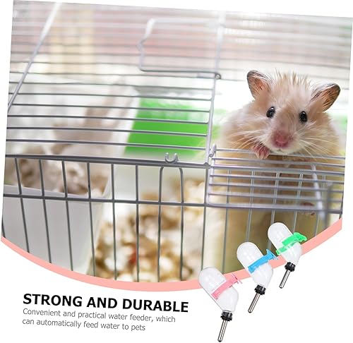 Miniatura 5 de Balacoo 9 piezas delicadas de gerbos para mascotas, comederos de conejos, cerdos, ml, comedero de color, alimentador de hurones, fuente de agua de