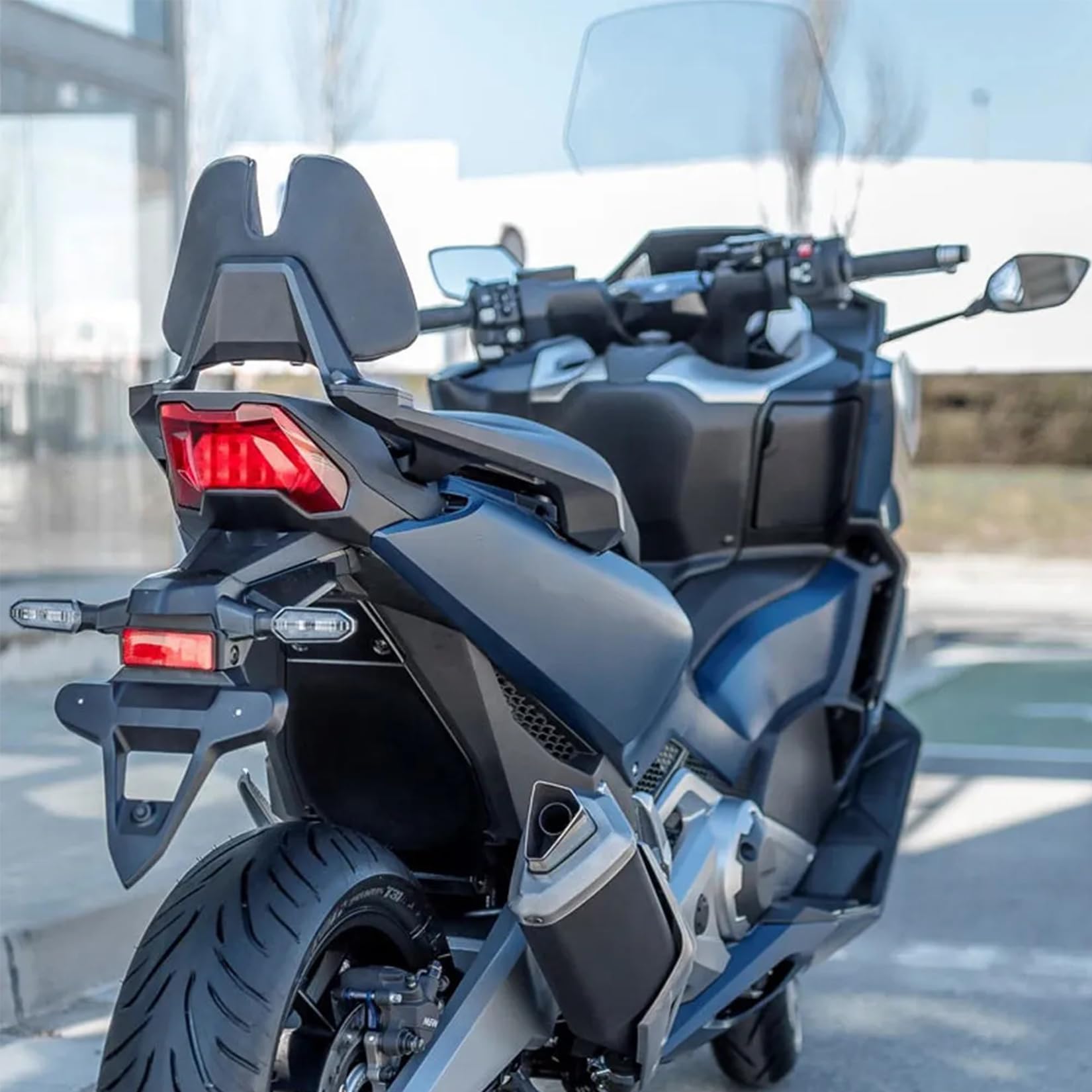 Poduszka na oparcie pasażera do motocykla Sissy Bar do X-ADV 750 Forza 750 NC 750 2021 2022 2023 2024 2025 PSLER, łatwo zdejmowana poduszka na oparcie tylne