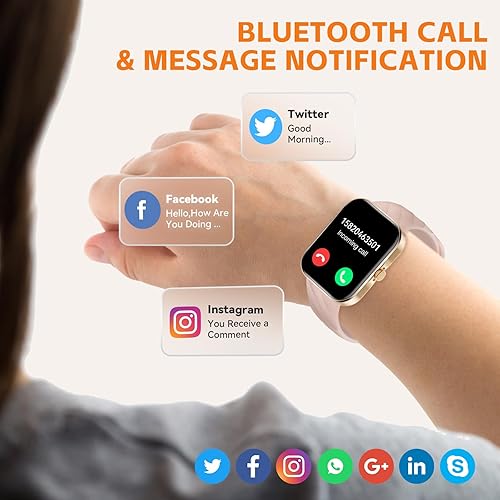 Miniatura 2 de Smart Watch for Women (Call ReceiveDial) 1.91" HD Screen, Fitness Watch with Heart Rate SpO2 Sleep Monitor, Activity Tracker watch with Bluetooth