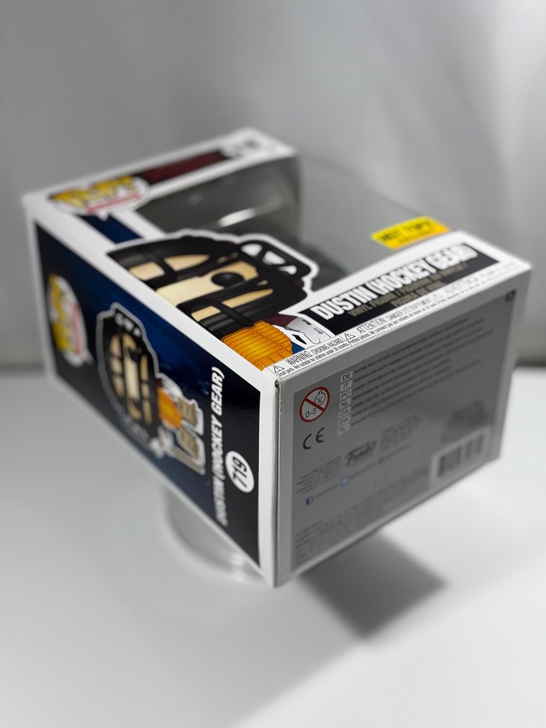 Funko Pop! Television #719 Stranger Things Dustin Hockey Gear (Hot Topic Exclusive)