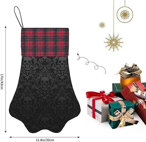 Vista 28 de WURTON Impresión nativa americana de Navidad para mascotas, chimenea, colgante para perro, gato, regalo y decoración de árbol de Navidad