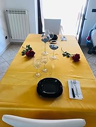 Tovaglia In Raso Bianco 250x350cm Per Matrimoni E Eventi - Elegante E Senza Cuciture - Foto 3