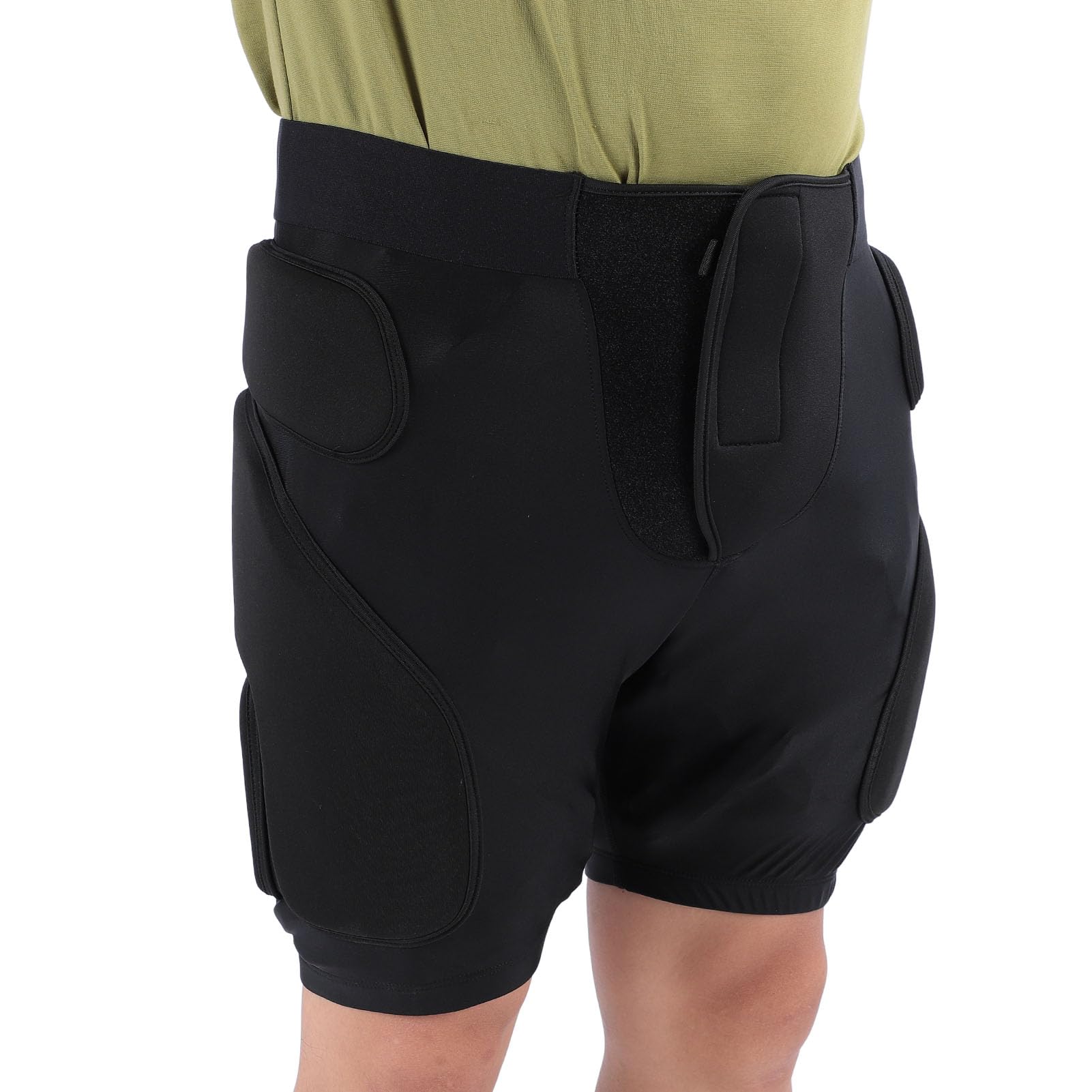 POENVFPO Almohadilla de Coxis, 3D Transpirable con 3 Capas de Protección, Pantalones Protectores Ergonómicos para Snowboard, Esquí, Patinaje y Skateboarding