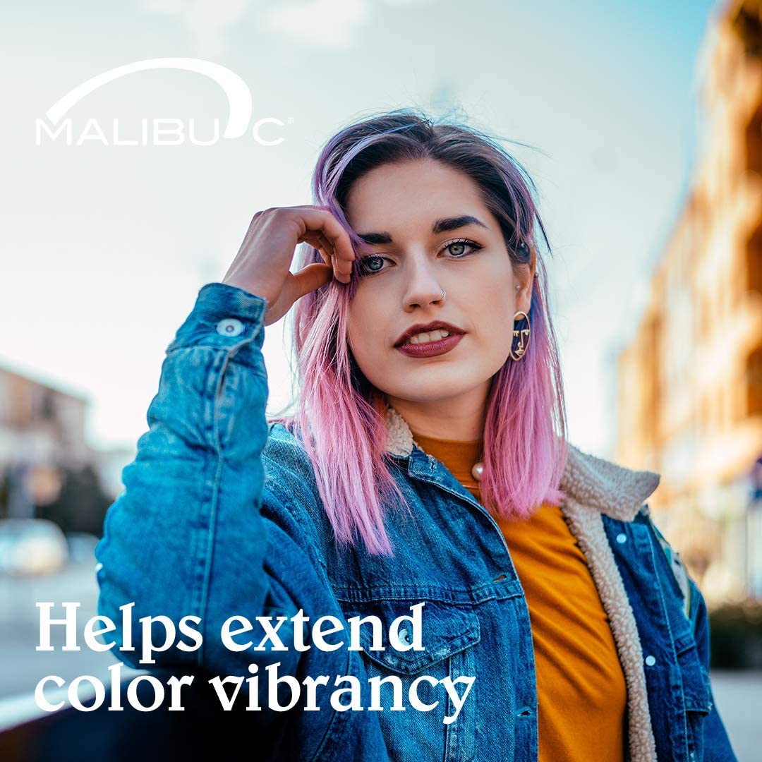 Malibu C Hydrate Color Wellness Duo - Hydrating Shampoo and Conditioner Set for Color-Treated Hair - Extends Color Vibrancy and Longevity - Vegan & Sulfate-Free Hair Care - Image 7