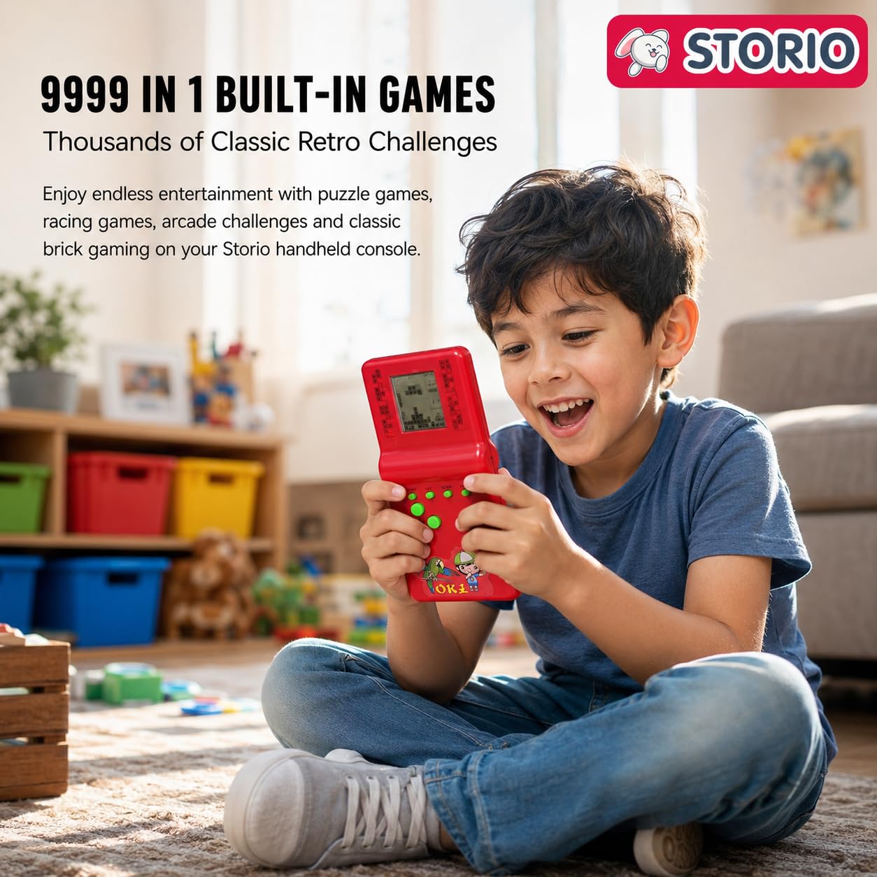 Storio Handheld Game Console - 9999 Games! -2 Storio Handheld Game Console - 9999 Games! -2