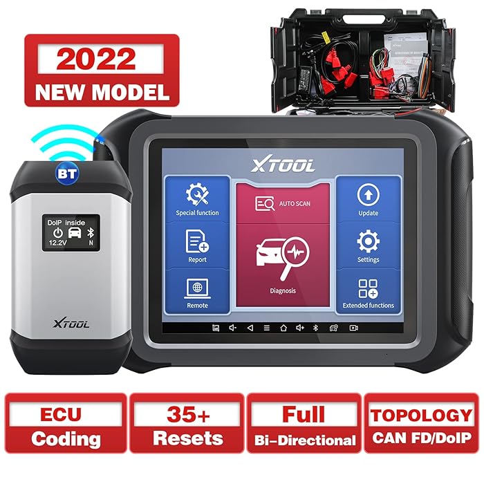 Buy XTOOL D9 Smart Diagnostic Scan Tool, Module Topology, 3 Years