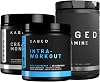 Kaged Creatine Monohydrate, Glutamine & Intra Workout Bundle | Pre, Intra, Post Workout Supplement Kit | Muscle Recovery and Growth
