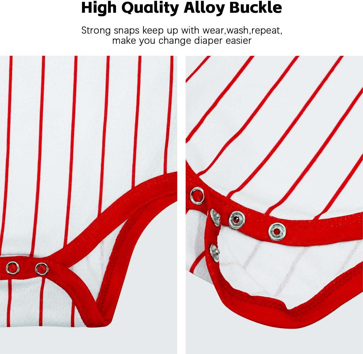 Baby Clothes Unisex Bodysuit for Baseball Fans Newborn Infant Boys Girls Apparel 0-24 Months - Image 3