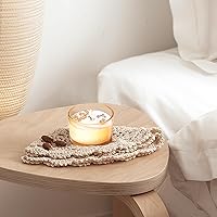 Vista 7 de CONNOO Paquete de 15 tarros de vela de vidrio ámbar dorado de 4 onzas con tapas herméticas de bambú para hacer velas, recipientes vacíos de boca