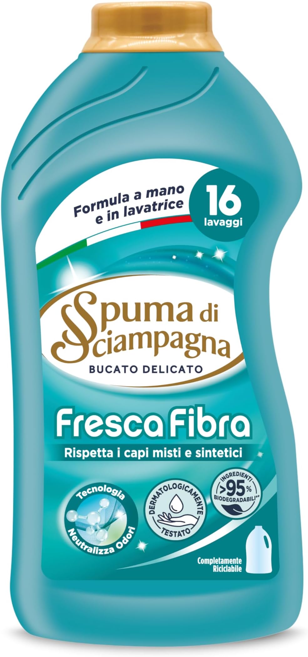 Spuma di Sciampagna Nutrifibra bucato Delicato 1000