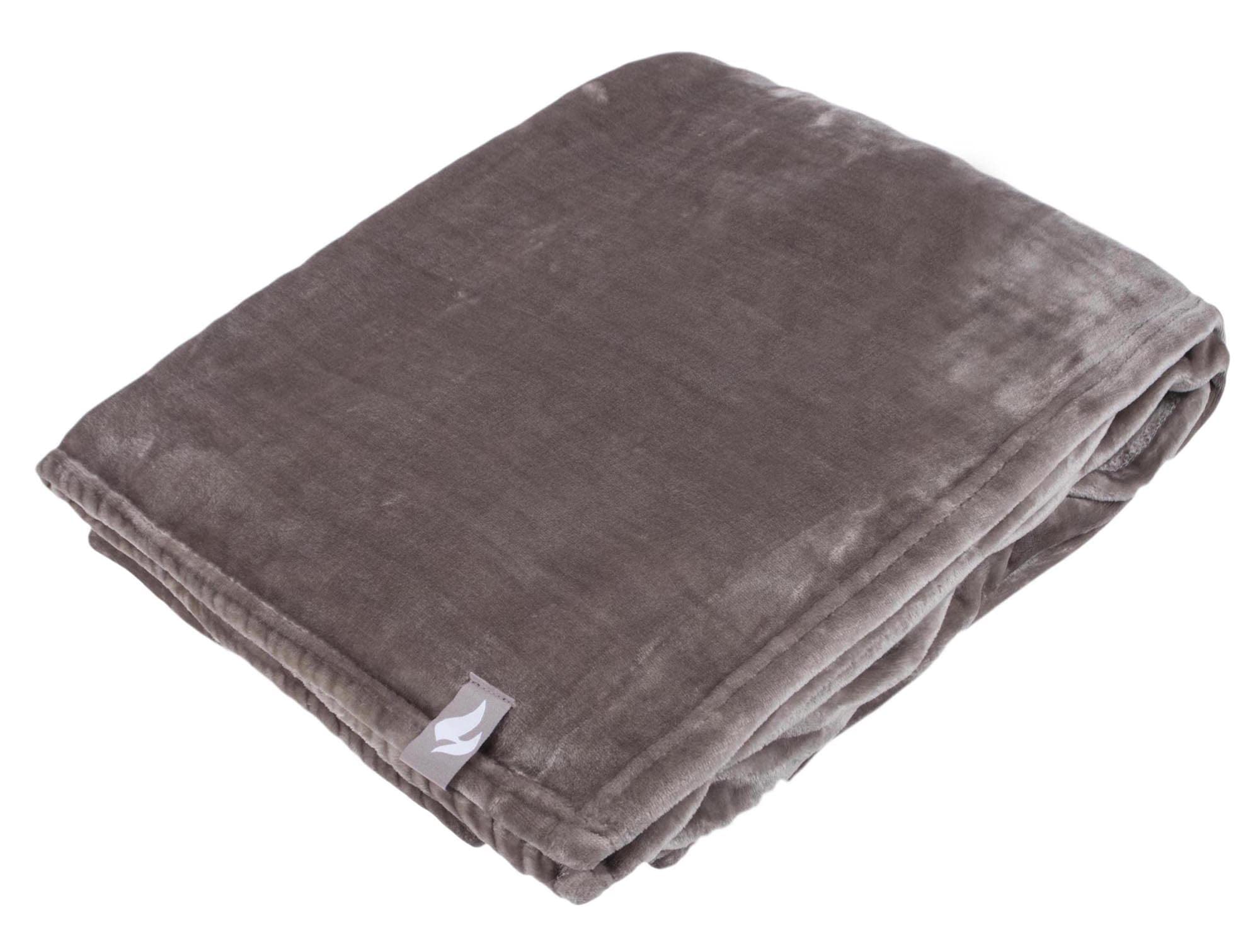 HEAT HOLDERS - Extra Soft Winter Warm 1.7 TOG Large Luxury Thermal Fleece Throw Blanket - 270 x 240cm (Moon Rock, Super King)