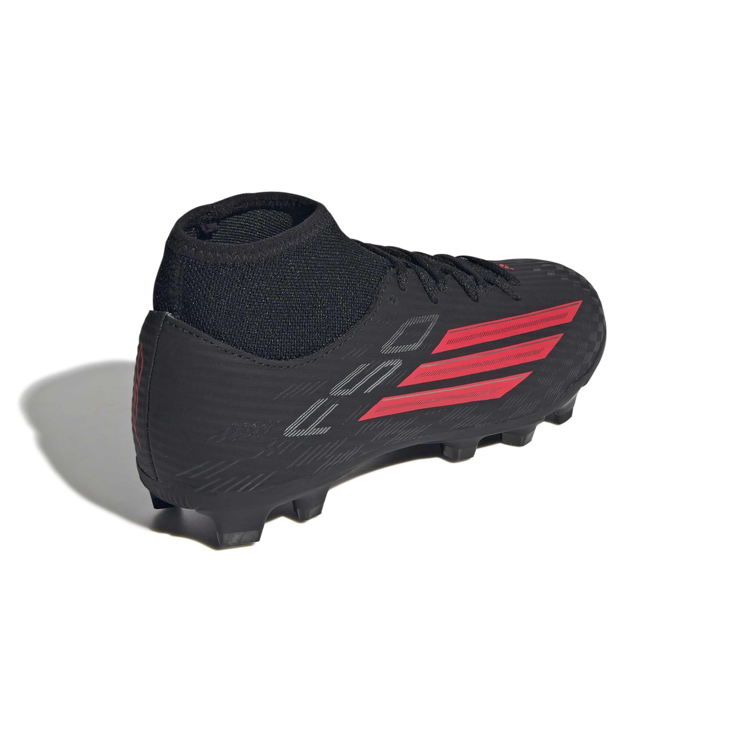 adidas Kinder F50CLUB MID FG/MG Fußballschuh J gelb/schwarz/Klares Rot