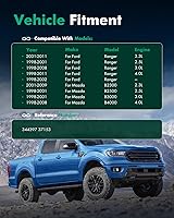 Vista 4 de SCITOO - Amortiguador delantero para Ford se adapta a 1998-2011 para Ford Ranger, 2001-2009 para Mazda B2300, 1998-2001 para Mazda B2500, 1998-01