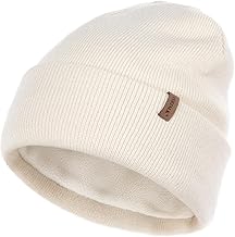 FURTALK Beanie Hat Men Soft Fleece Lined Winter Hats Unisex Warm Acrylic Beanie