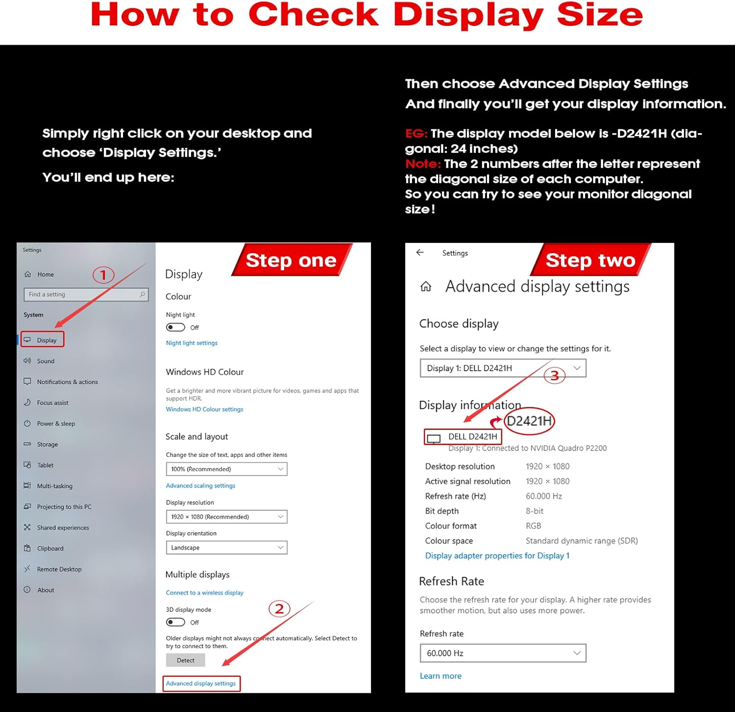 PYS [2-Pack 27 Inch Computer Privacy Screen Filter for 16:9 Widescreen Monitor - Easy Removable Privacy Filter - Eye Protection Anti Glare Blue Light Privacy Shield