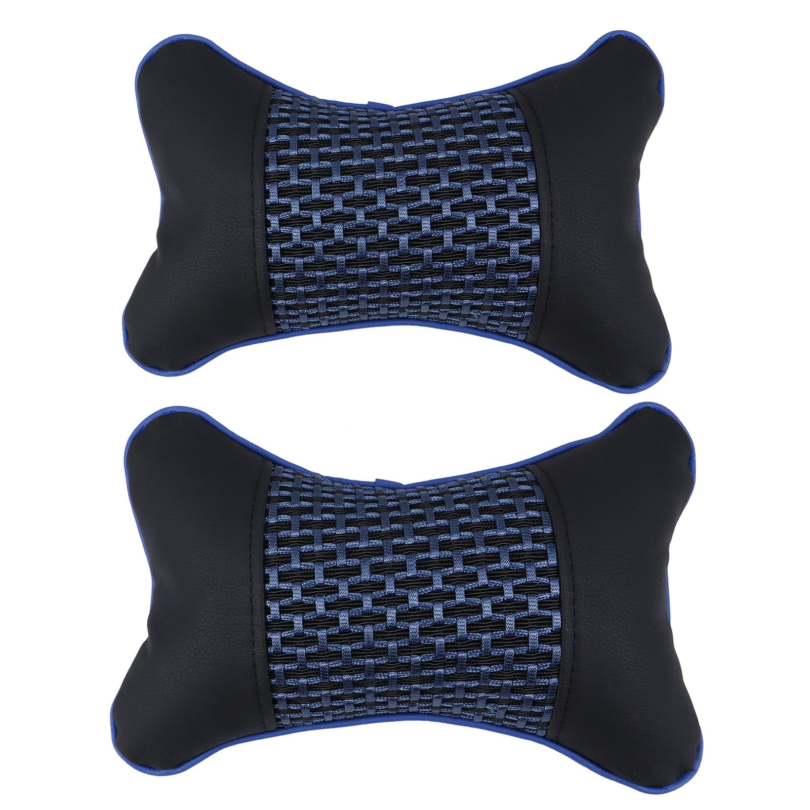 Soutien cervical et lombaire pour voiture en coton PP bleu confortable