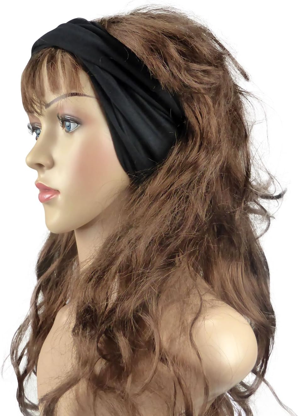 Unisex Multifunctional Stretchable Headwear (Mysterious Black)