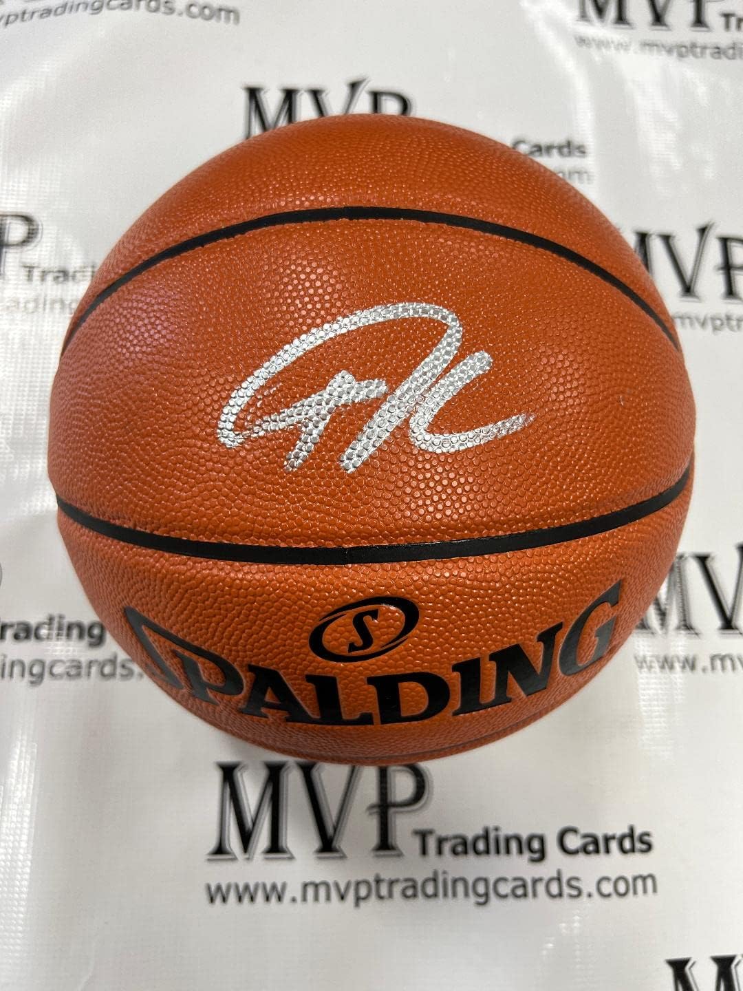 Giannis Antetokounmpo Authentic Autograph Full Size Spalding NBA Replica Basketball