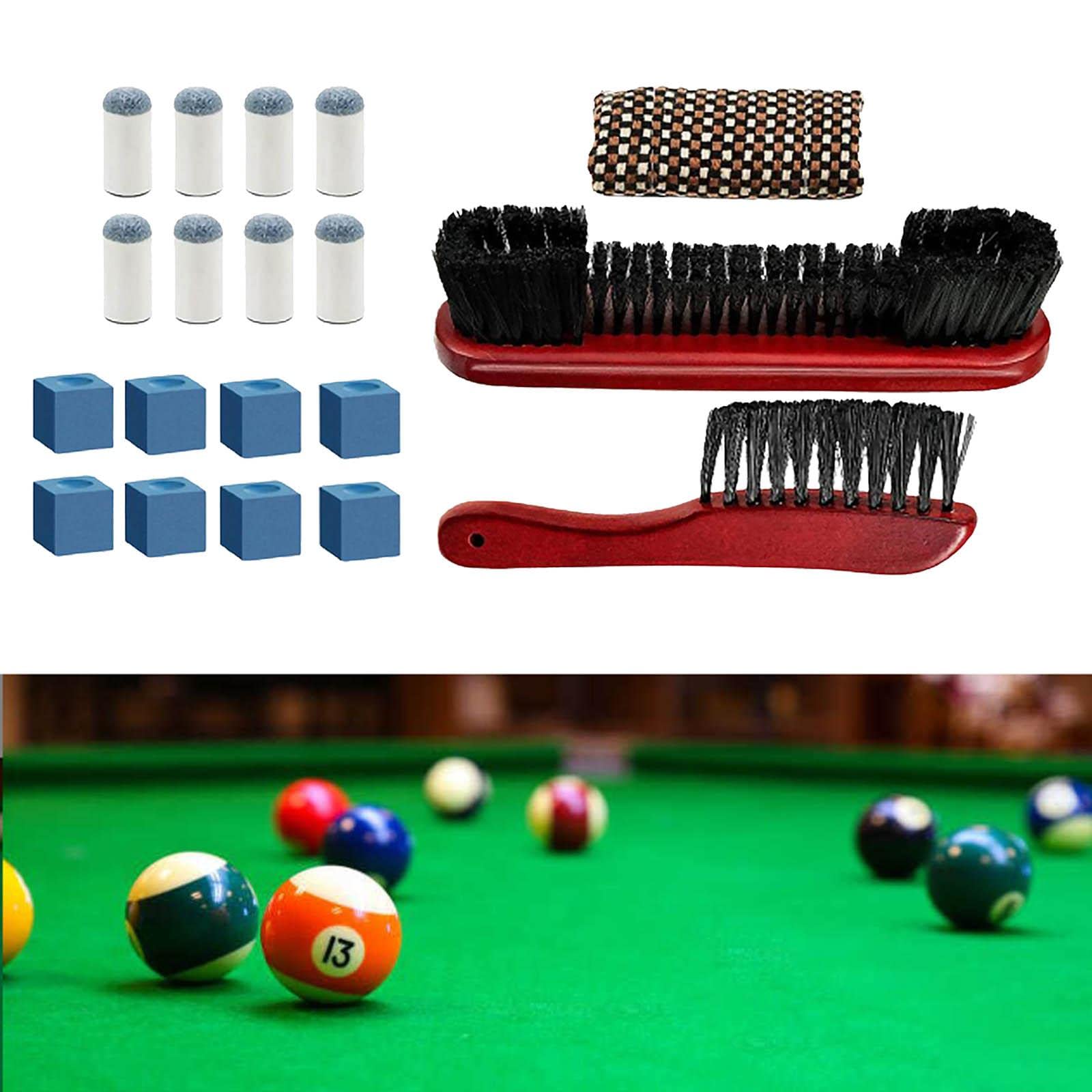 Pool Billiards Supplies Aloha 1 Set Of Billiard Table And Rail Brush ...