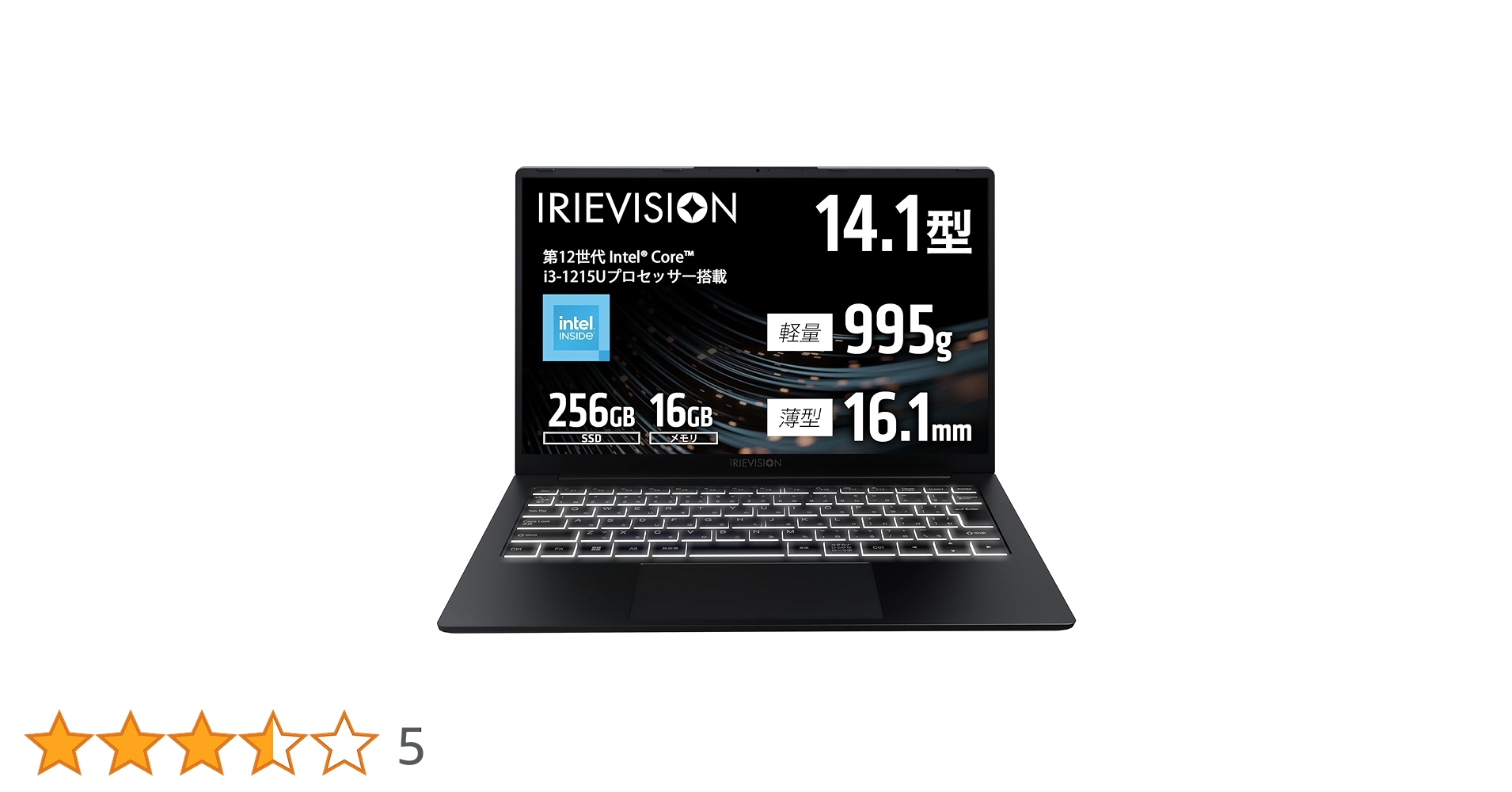 Amazon.co.jp: FFF ノートパソコン モバイル 軽量995g 14.1