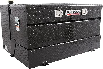 Dee Zee DZ92656B Black 111 gallon Black Aluminum Combo Transfer Tank & Tool Box