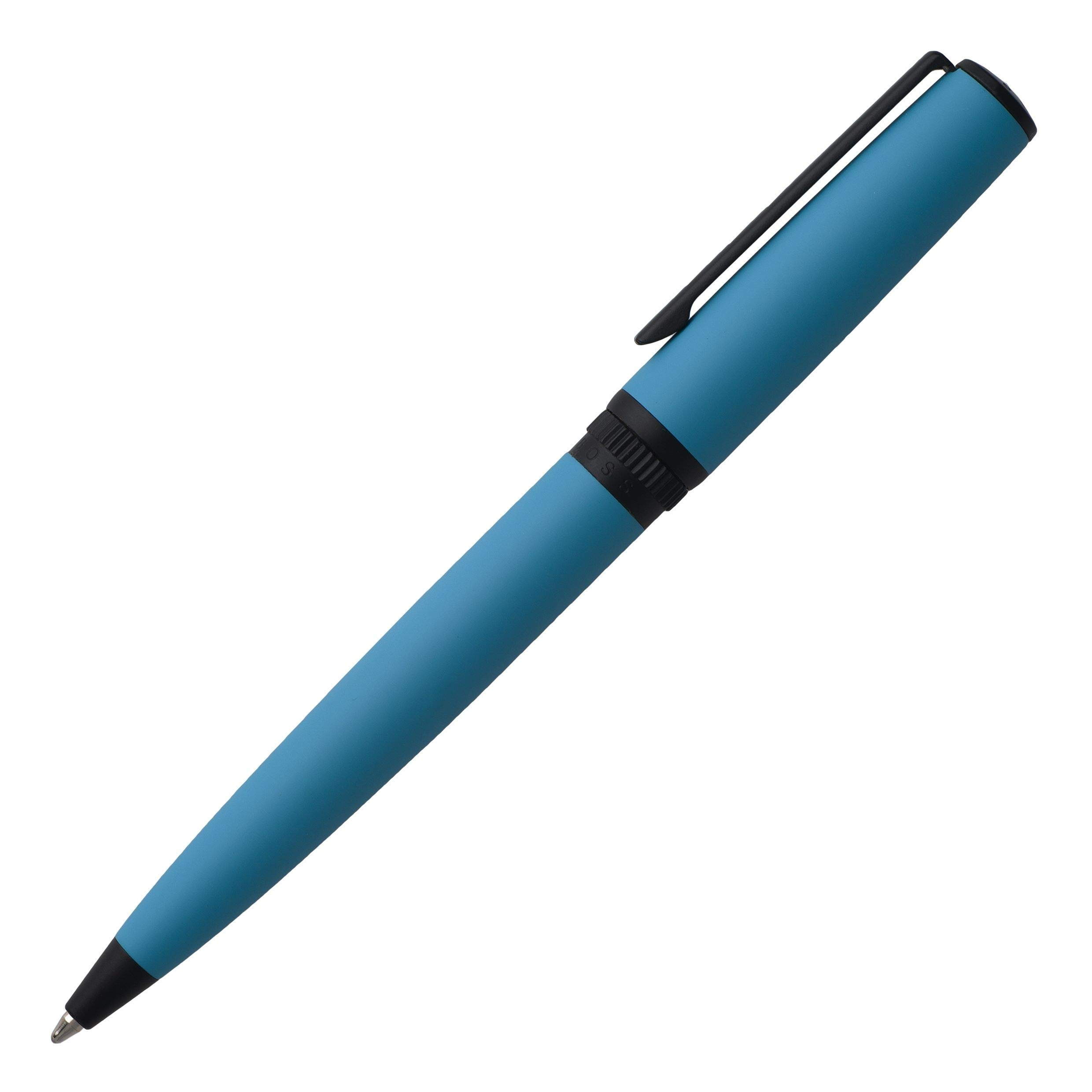 Amazon.com : Hugo Boss Ballpoint pen Gear Matrix Teal : Office
