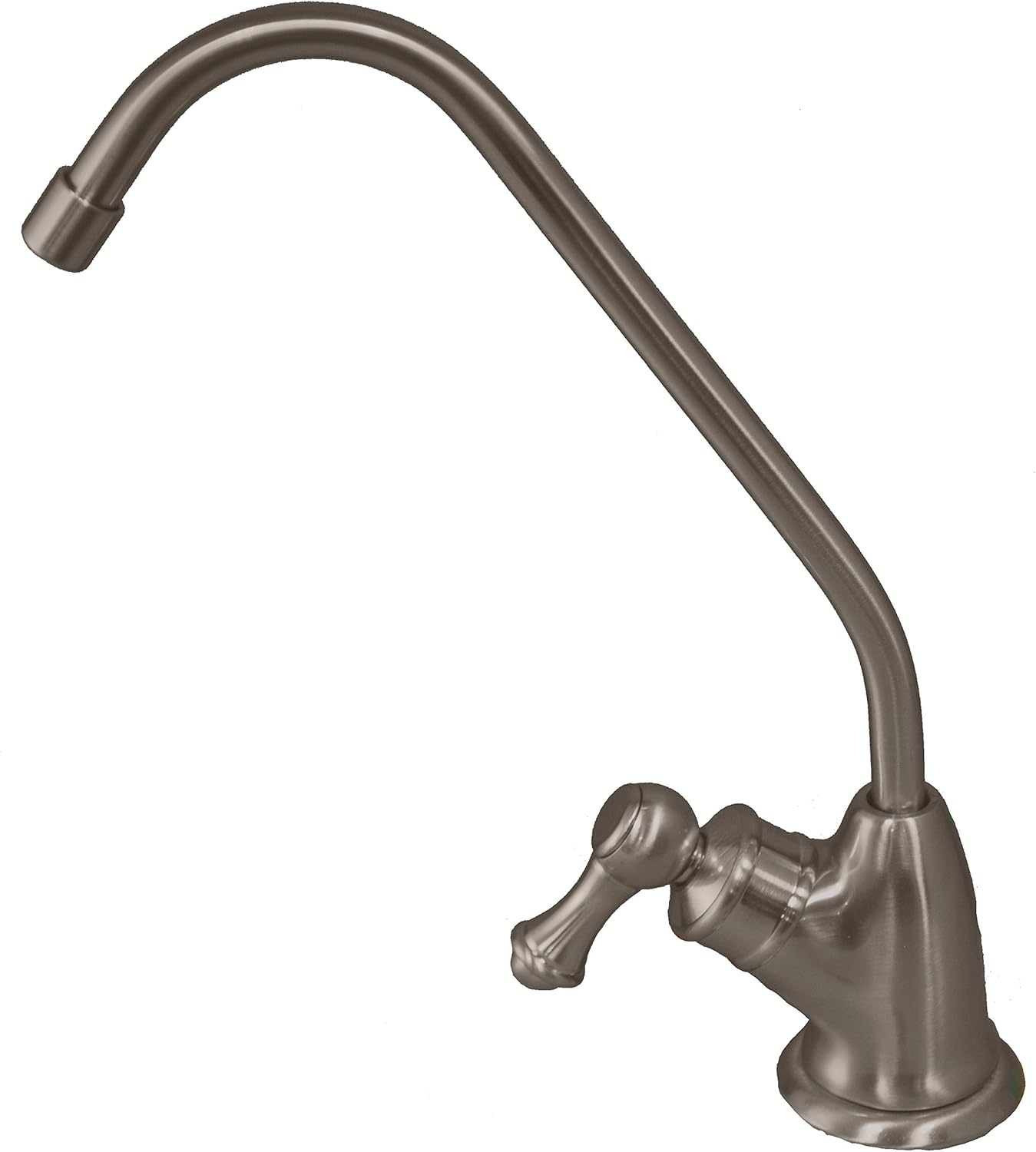 Black Friday 🔥 Pureteck F-07-BN Euro Style Non Air-Gap for Reverse Osmosis, Brushed Nickel