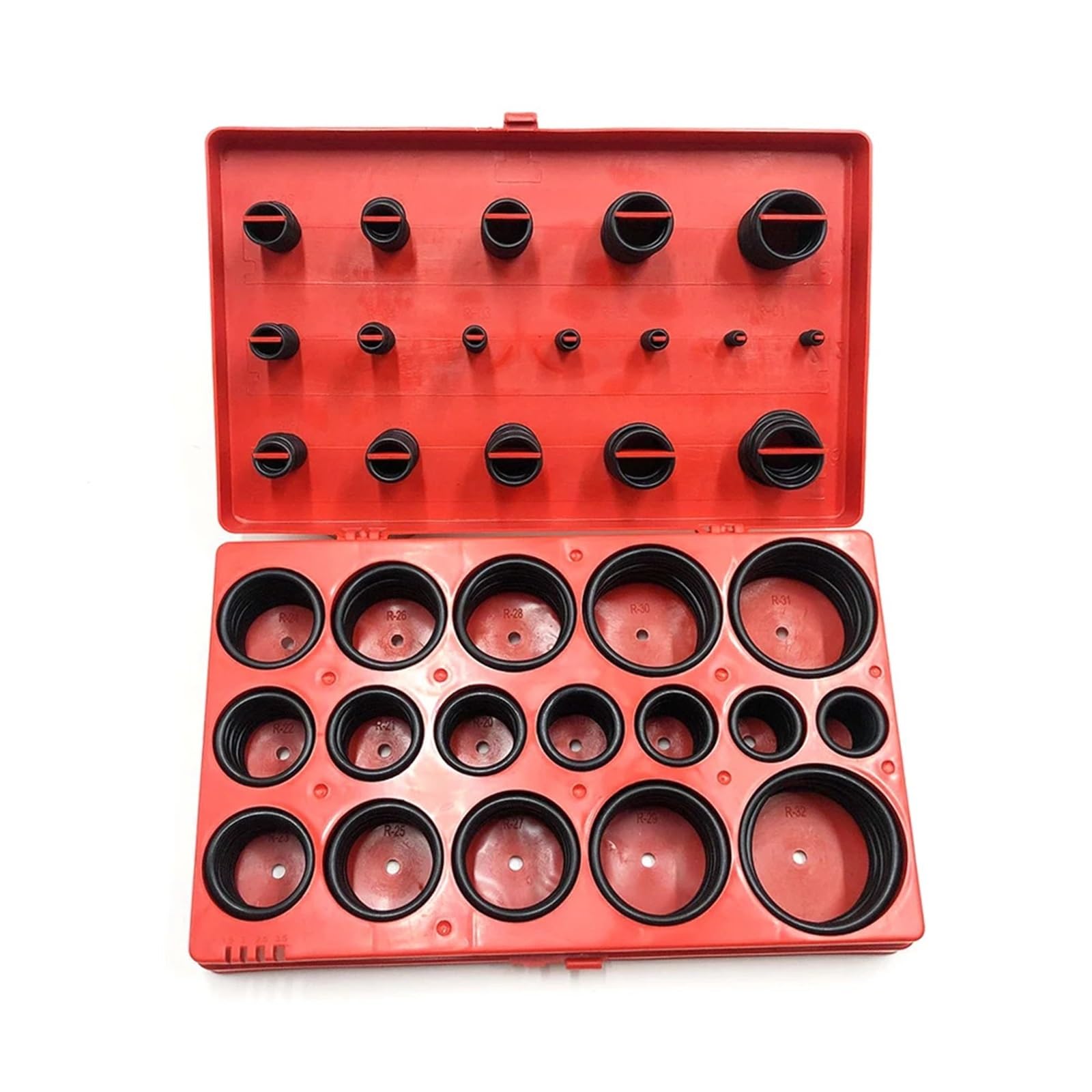 Kits de Botas de Velocidad Constante Surtido de juntas tóricas métricas 32 tamaños universales, kits caucho nitrilo NBR para reparación grifos fontanería automotriz Juego De Botas CV De Silicona